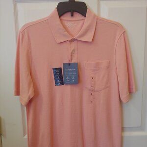 Croft & Barrow Pink Polo (Men's Small)